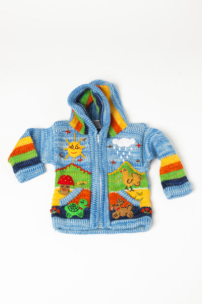 Hooded Animal Sweater | Cute Children's Sweater · Mexicali Blues