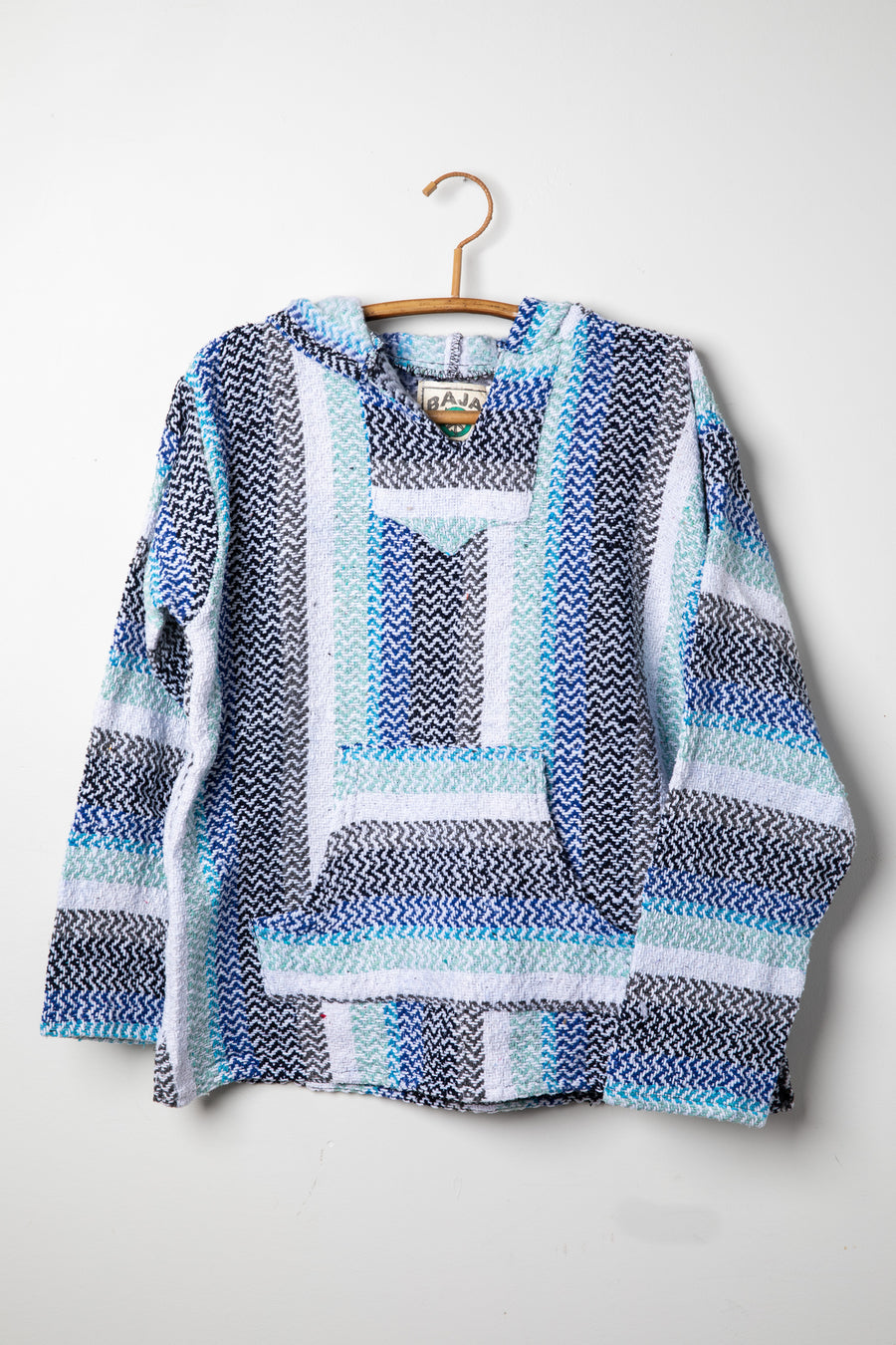 Recycled baja hoodie in pistachio 
