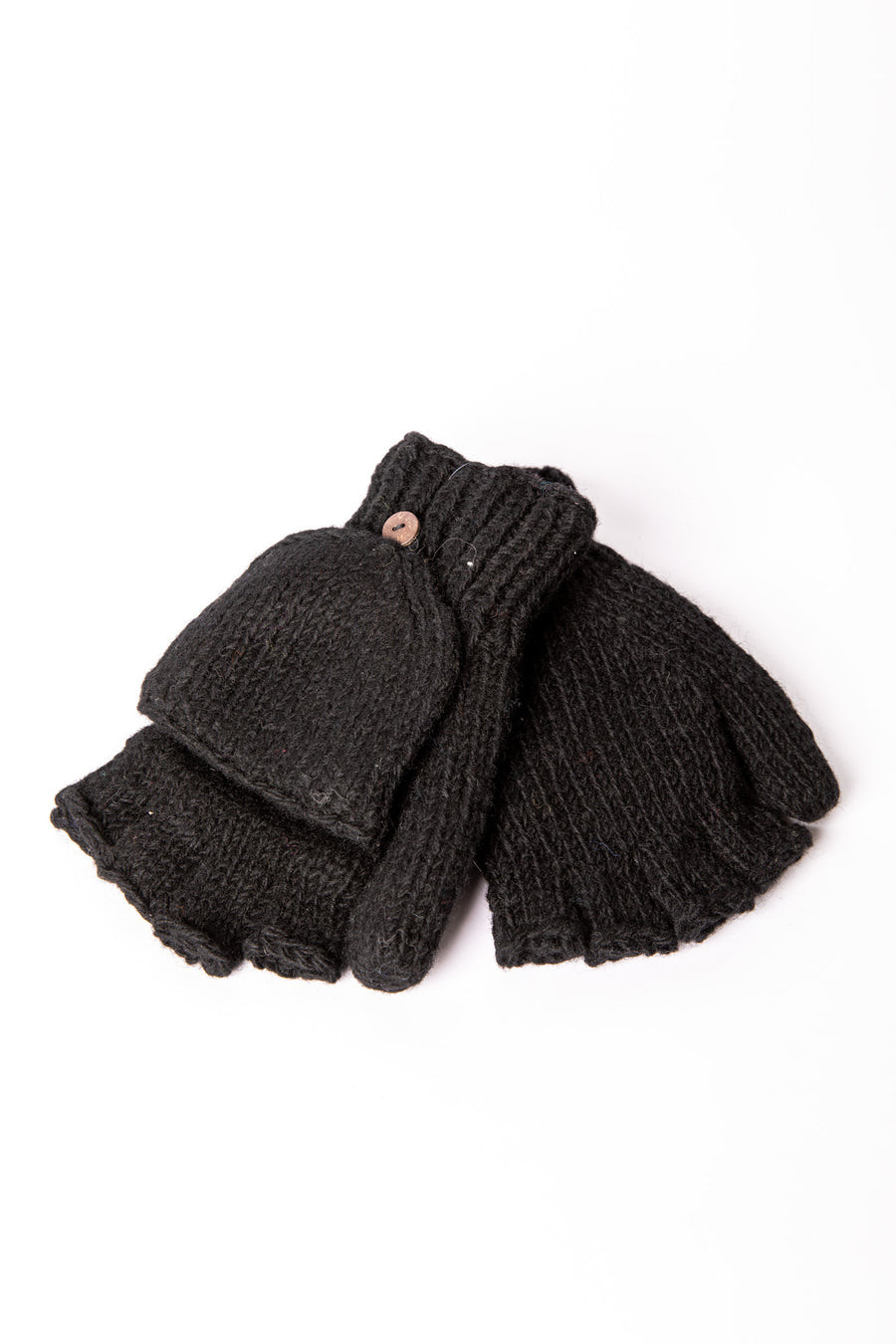 Thosa Wool Convertible Mittens