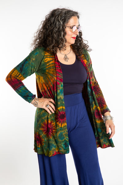 Stevie Mudmee Tie Dye Cardigan | Tie Dye Cardigan · Mexicali Blues