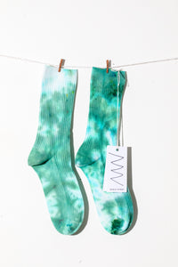 Tie Dye Dress Socks in Brave Heart