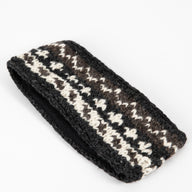 Fleece Lined Wool Patterned Headband