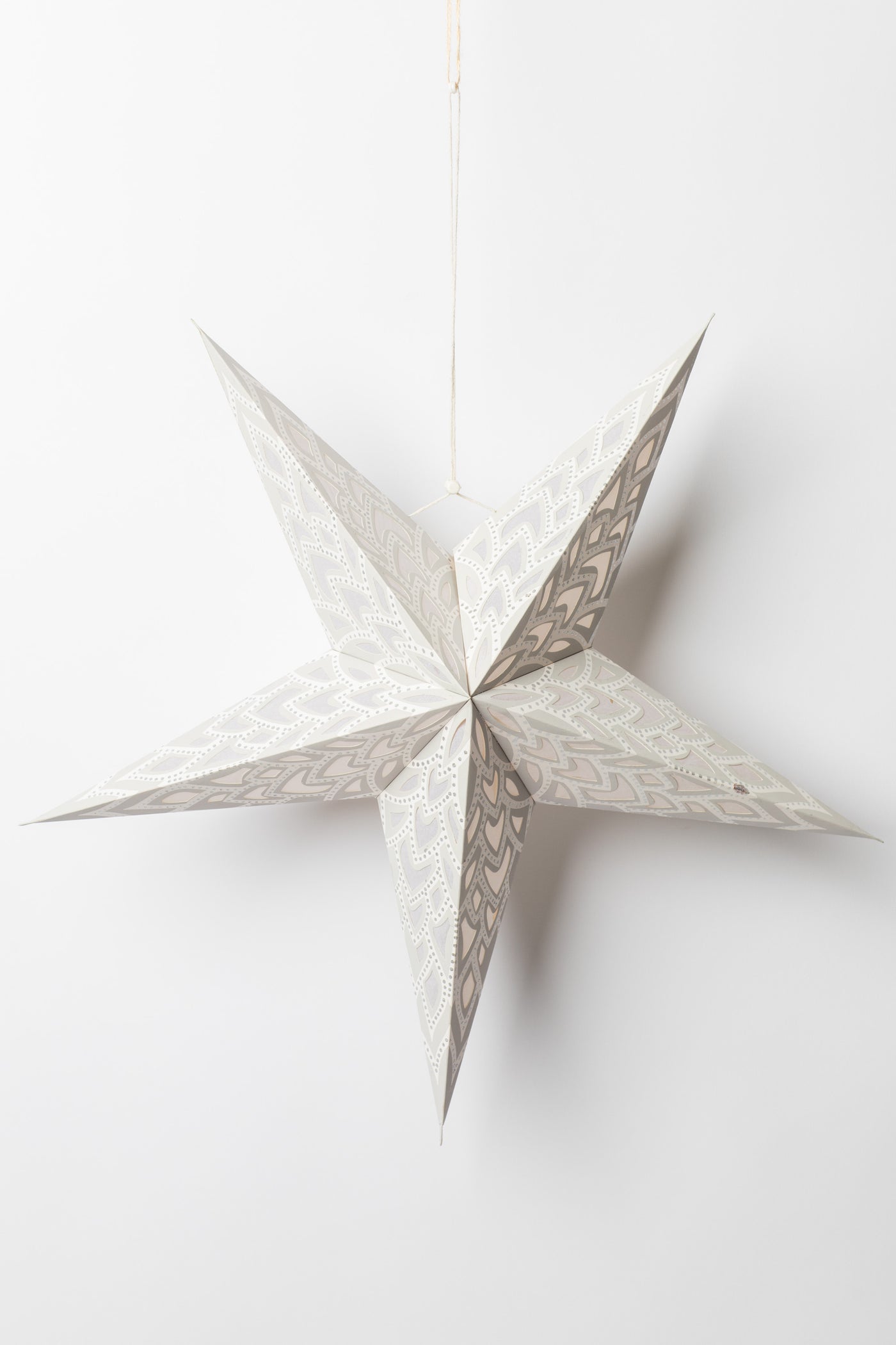 Silver Paper Star