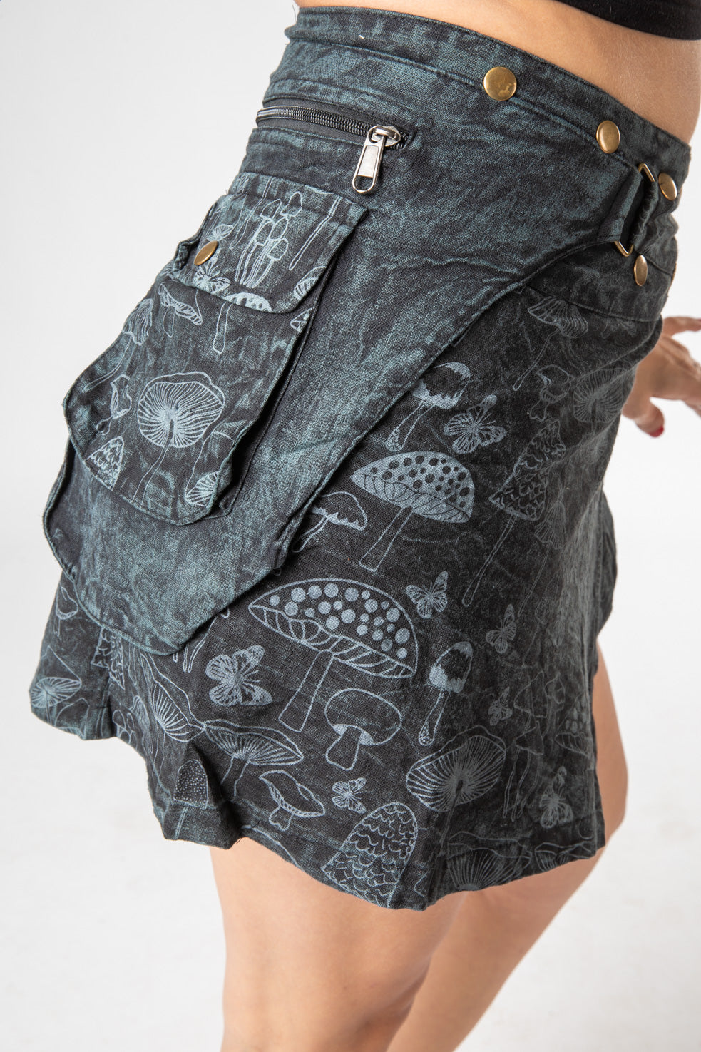 Festival Forager Kapasa Mushroom Skirt