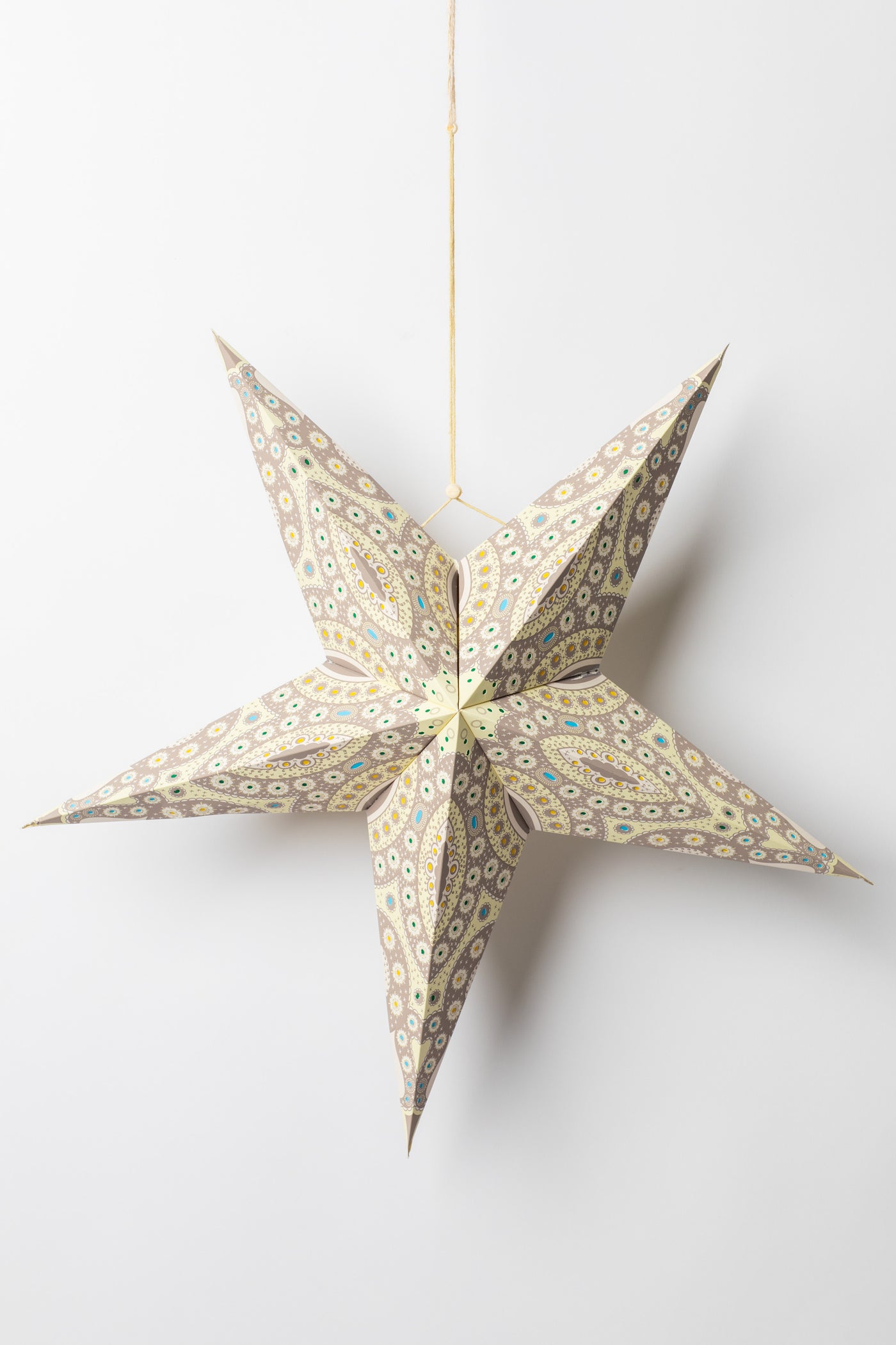 Creme Paper Star