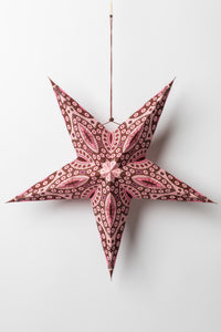 Pink Paper Star