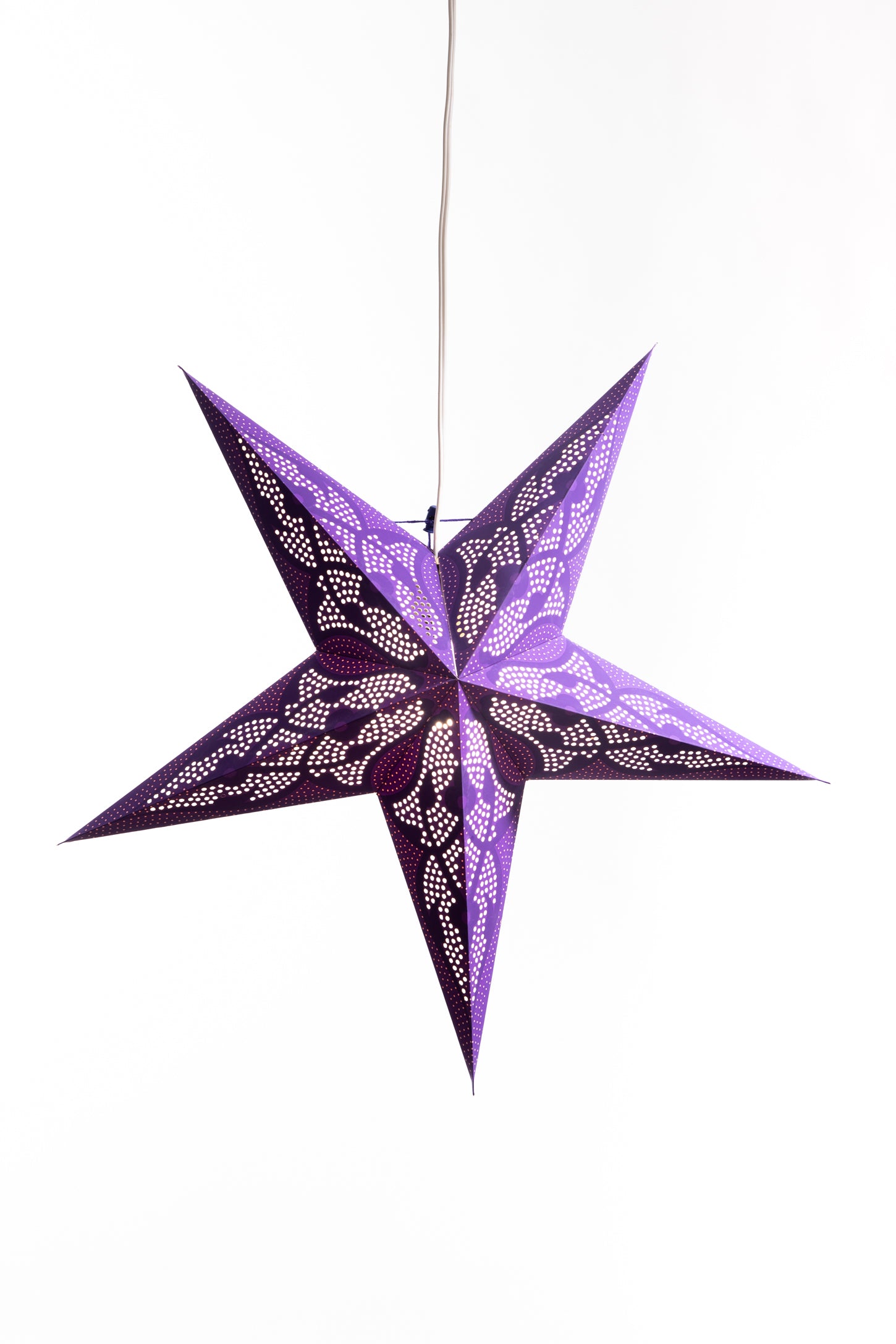 Dotted Decorative Star Paper Lantern