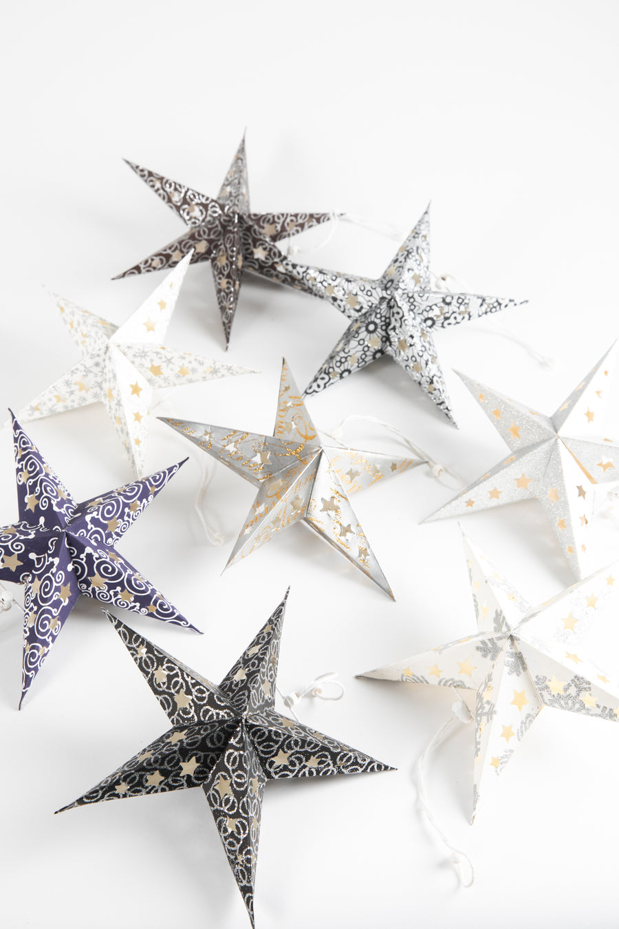 Black and white party star pack