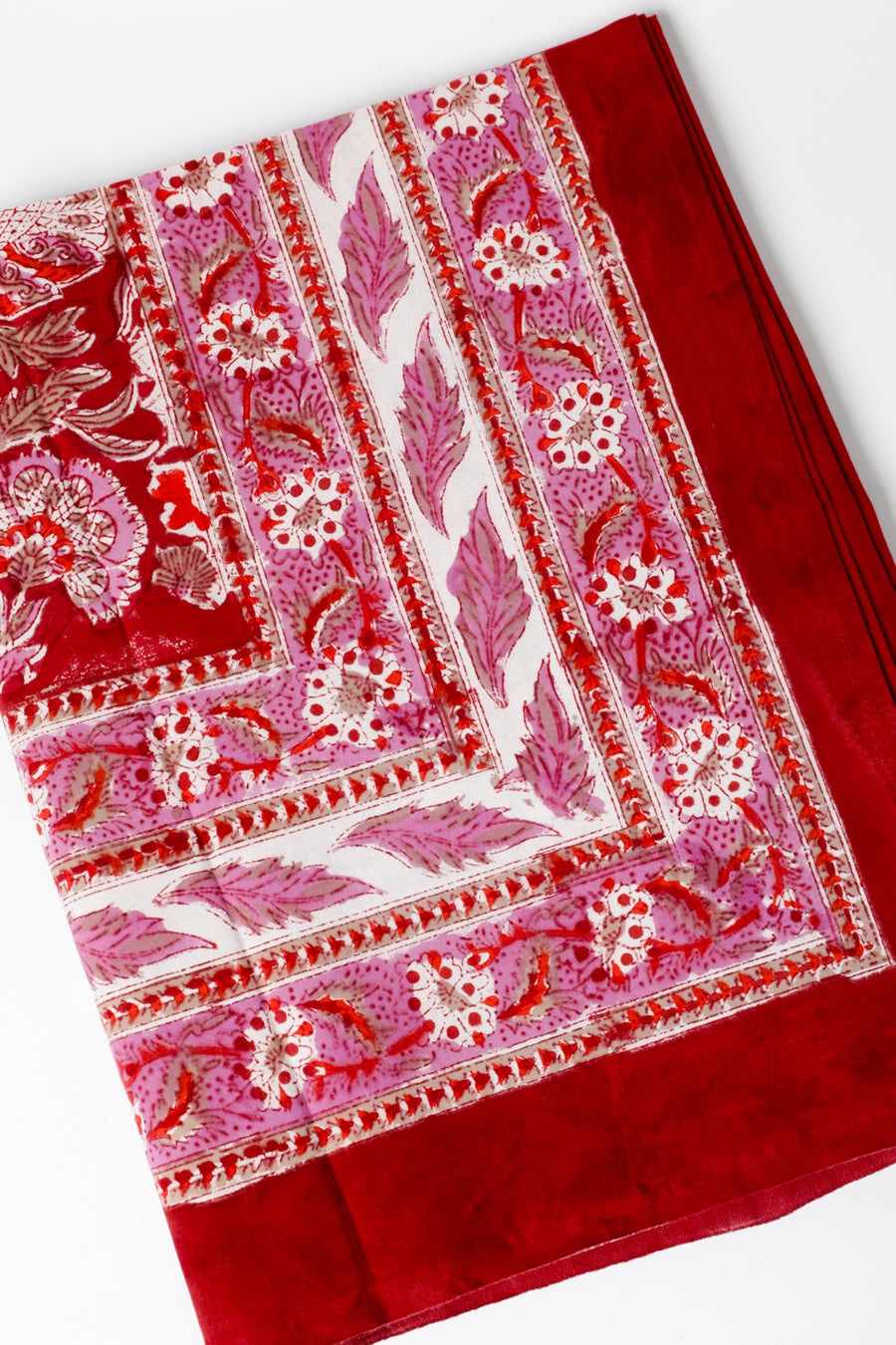 Provincial Block Print Tablecloth Mexicali Blues Provincial block print tablecloth mexicali blues