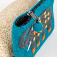 Felt Coin Purse Elephant Design