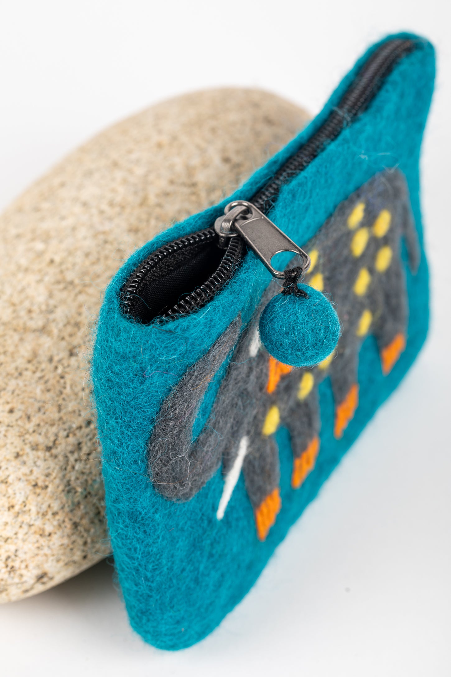 Felt Coin Purse Elephant Design