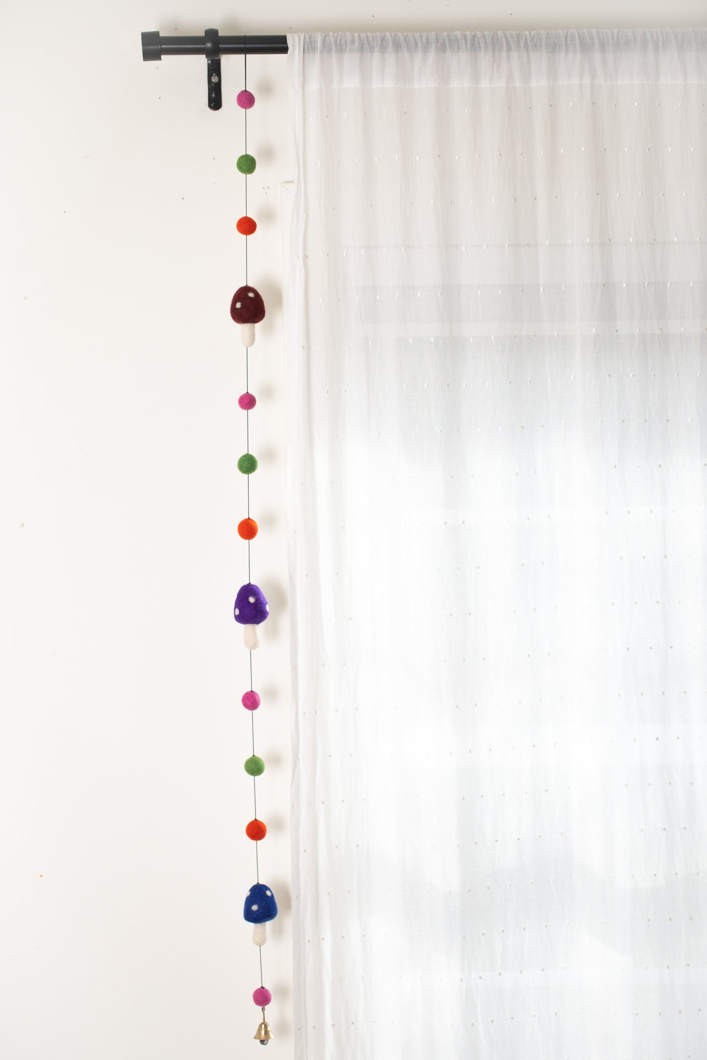 Felt Mushroom Garland