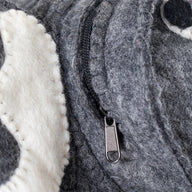 Felt Wild Animal Backpack Elephant Detail