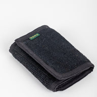 Bhanga Hemp Tri-fold Wallet Black