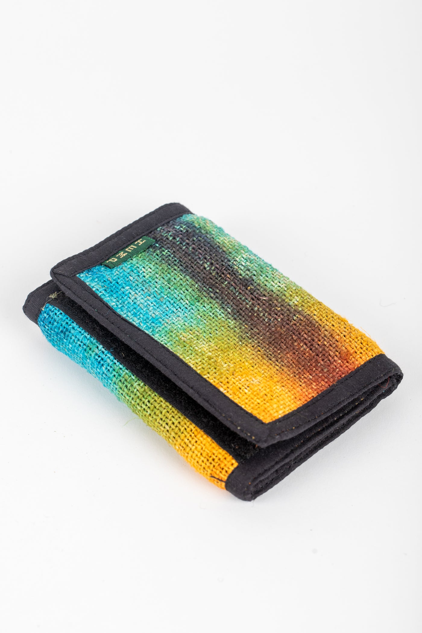 Bhanga Hemp Tri-fold Wallet Tie Dye