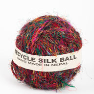 Recycled Silk Yarn Ball