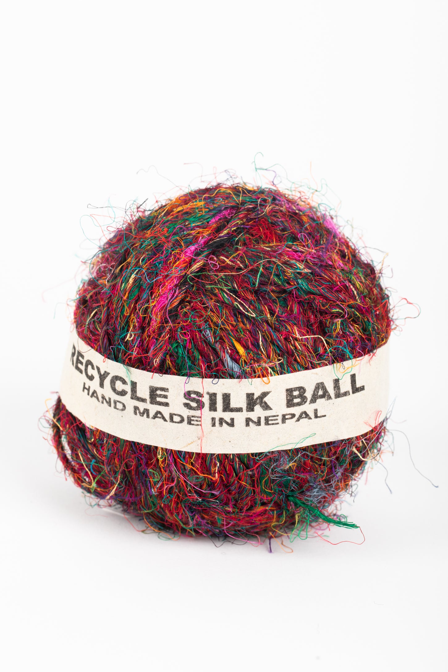 Recycled Silk Yarn Ball