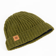 Simple Wool Fold Over Beanie