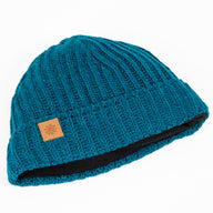Simple Wool Fold Over Beanie