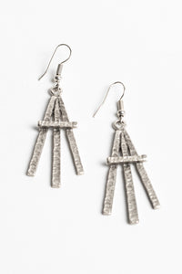 Triplex Zamak Earrings in Default Title