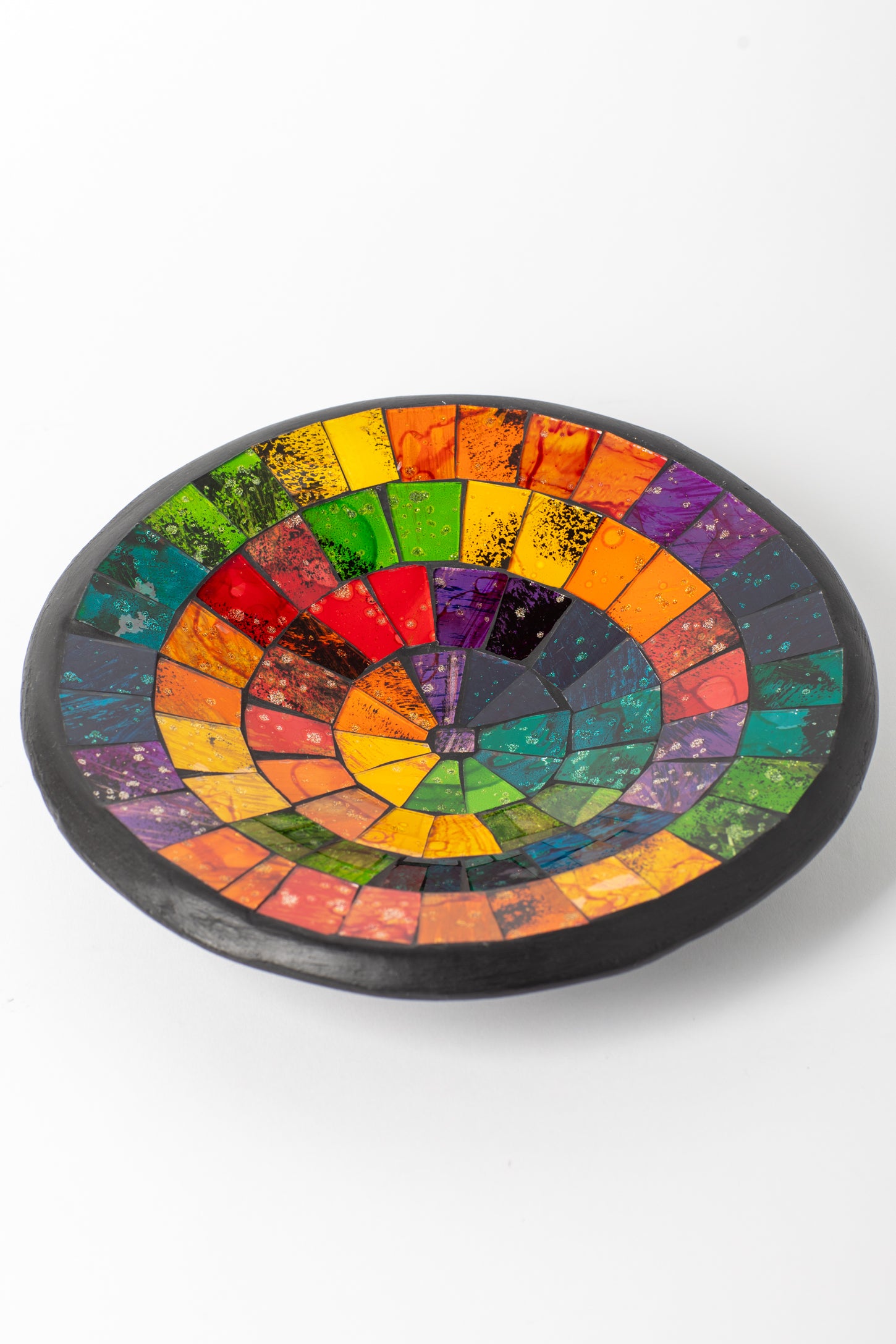 Rainbow Mosaic Bowl