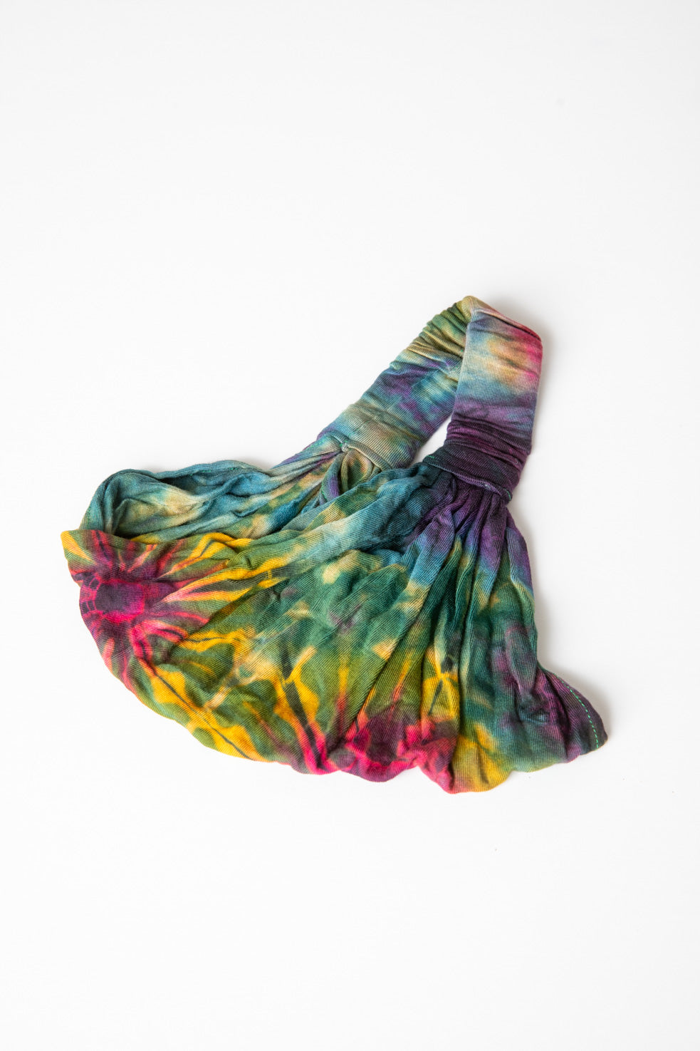 Aurora Tie Dye Headband in Green