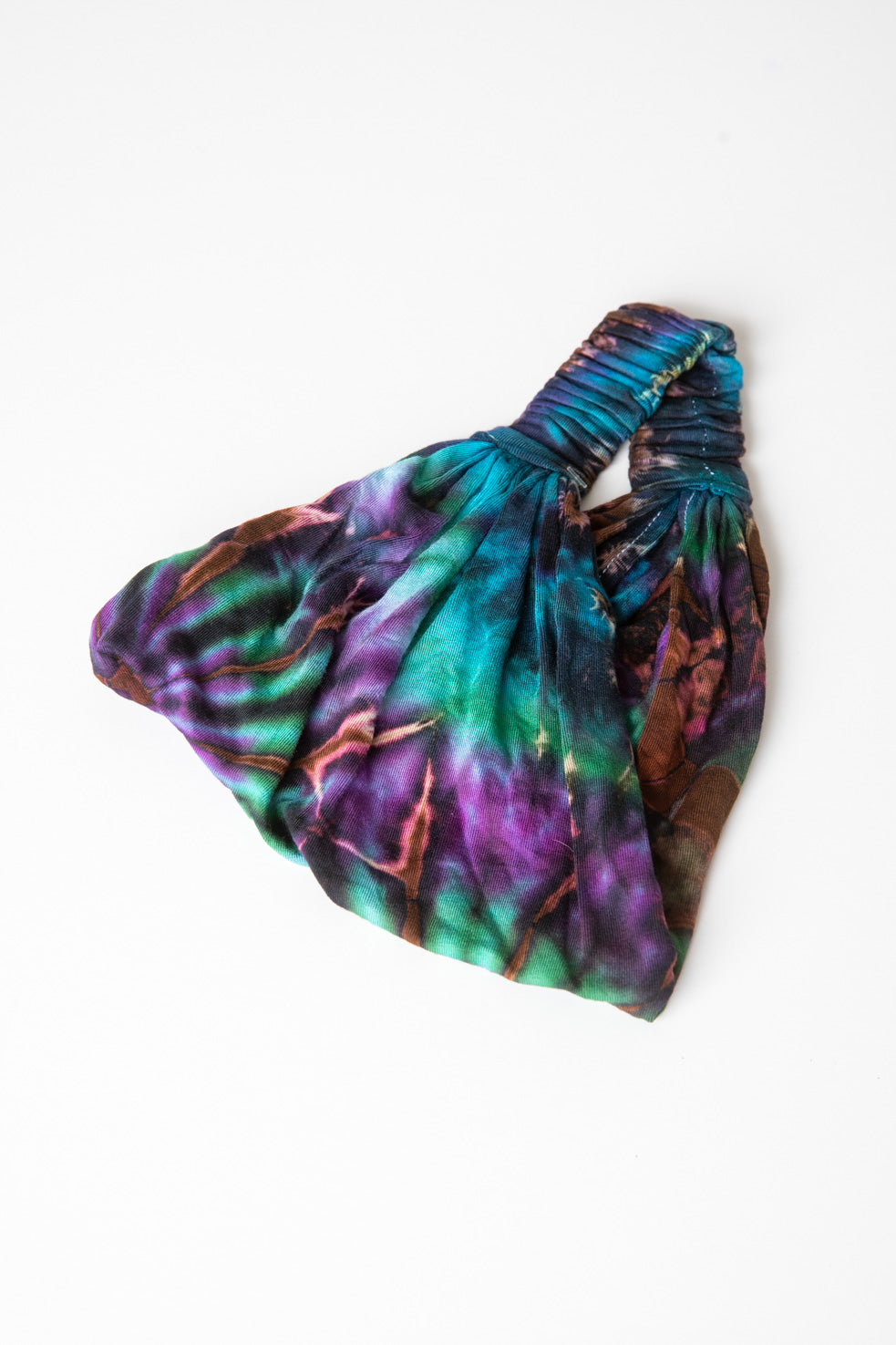 Aurora Tie Dye Headband in Ocean