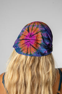 Aurora Tie Dye Headband in Purple