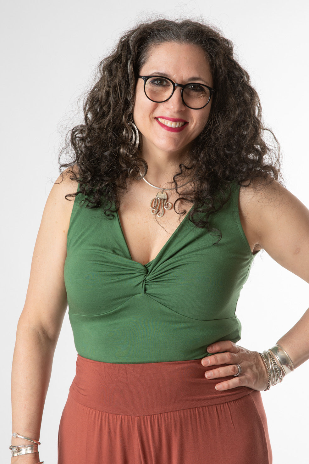 Twist Front Tank Top