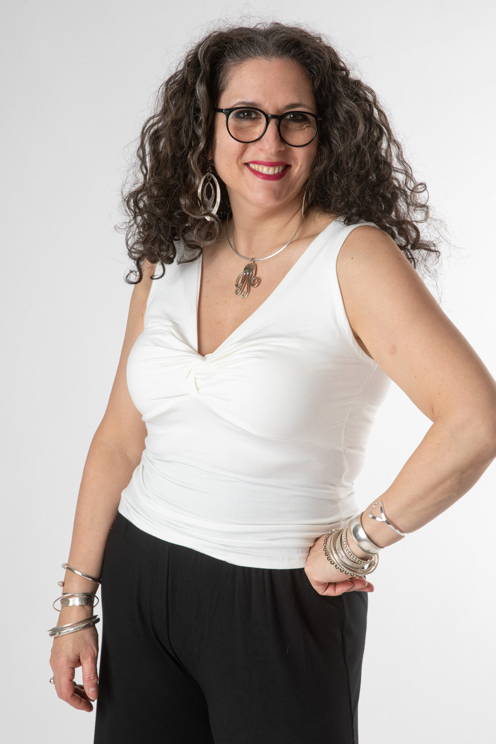 Twist Front Tank Top
