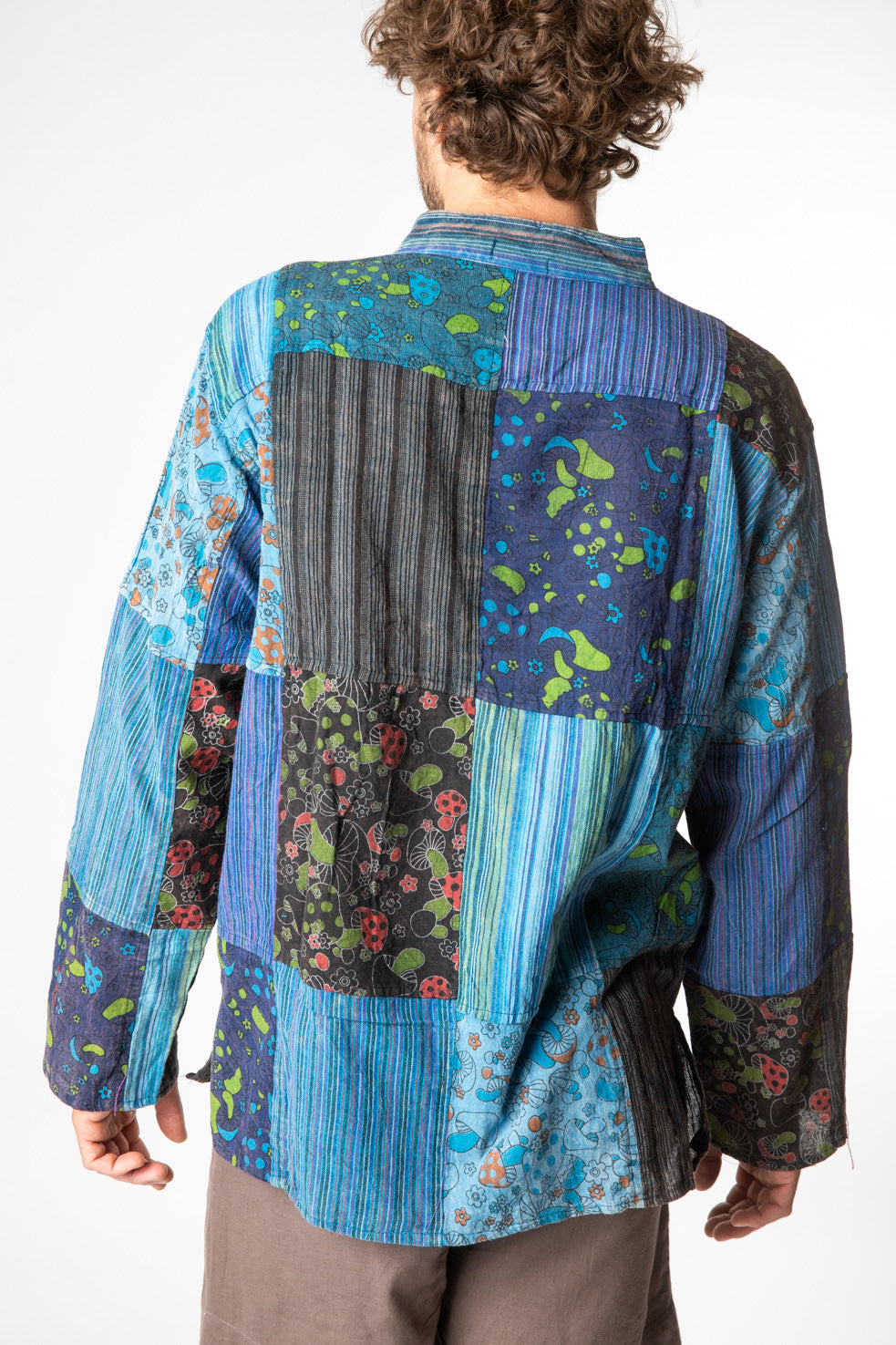Patchwork Mushroom Shirt