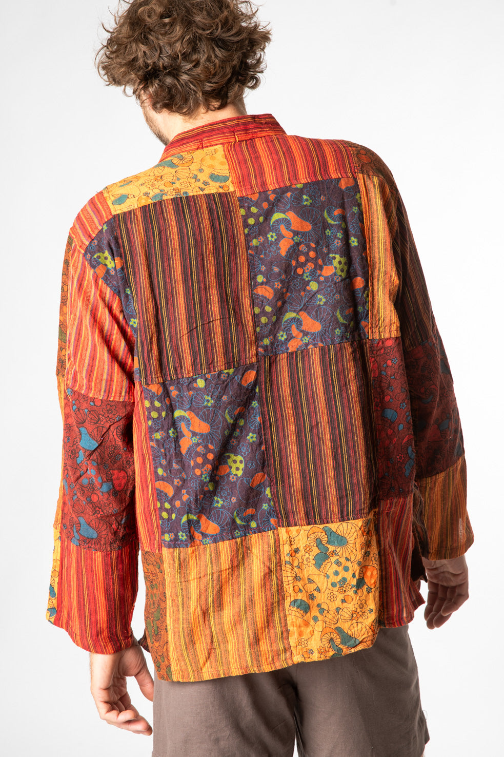 Patchwork Mushroom Shirt