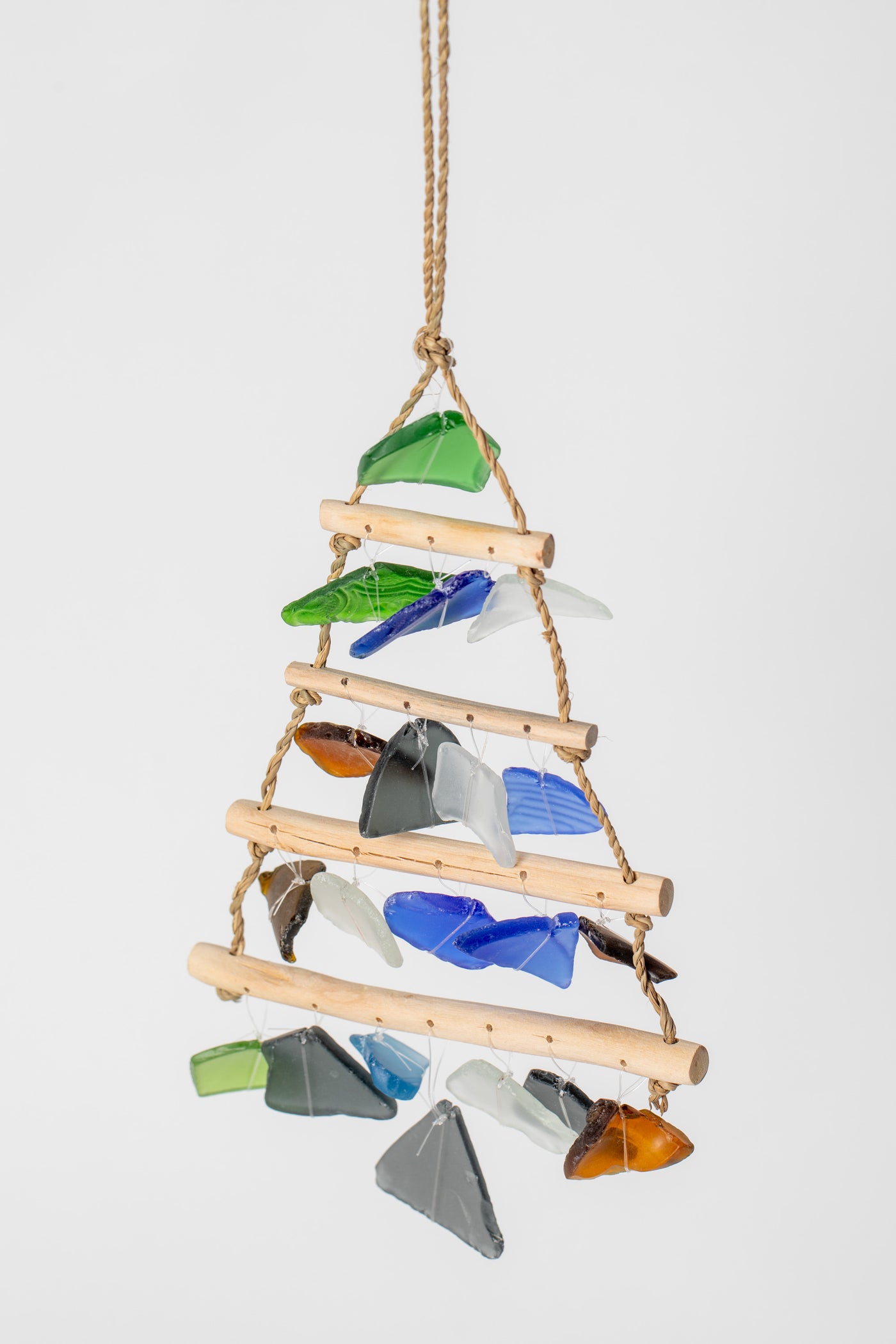 Tiny Tree Sea Glass Mobile in multicolor