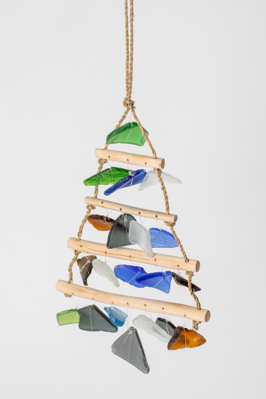 Tiny Tree Sea Glass Mobile in multicolor