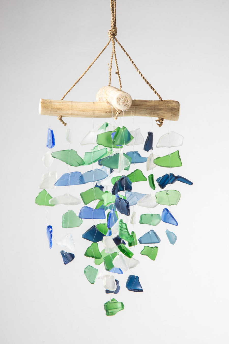 Unity Mini Chip Sea Glass Wind Chime