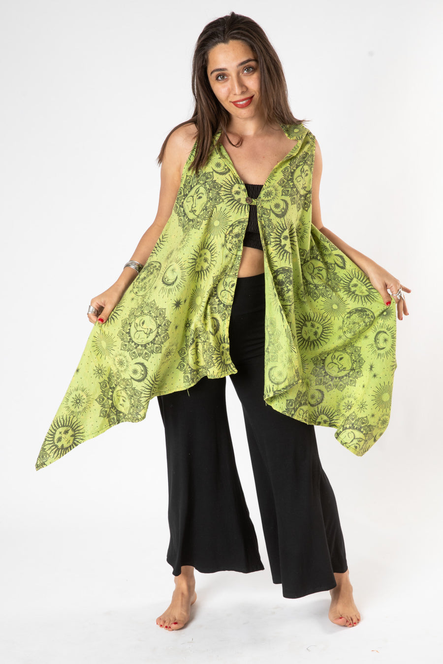 Celestial Flowy Vest