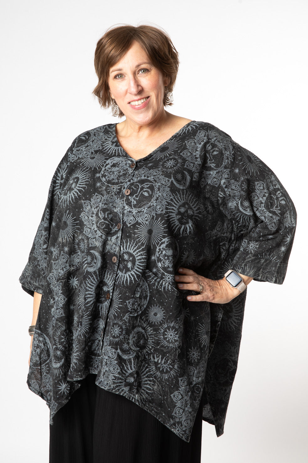 Celestial Button Up Shirt