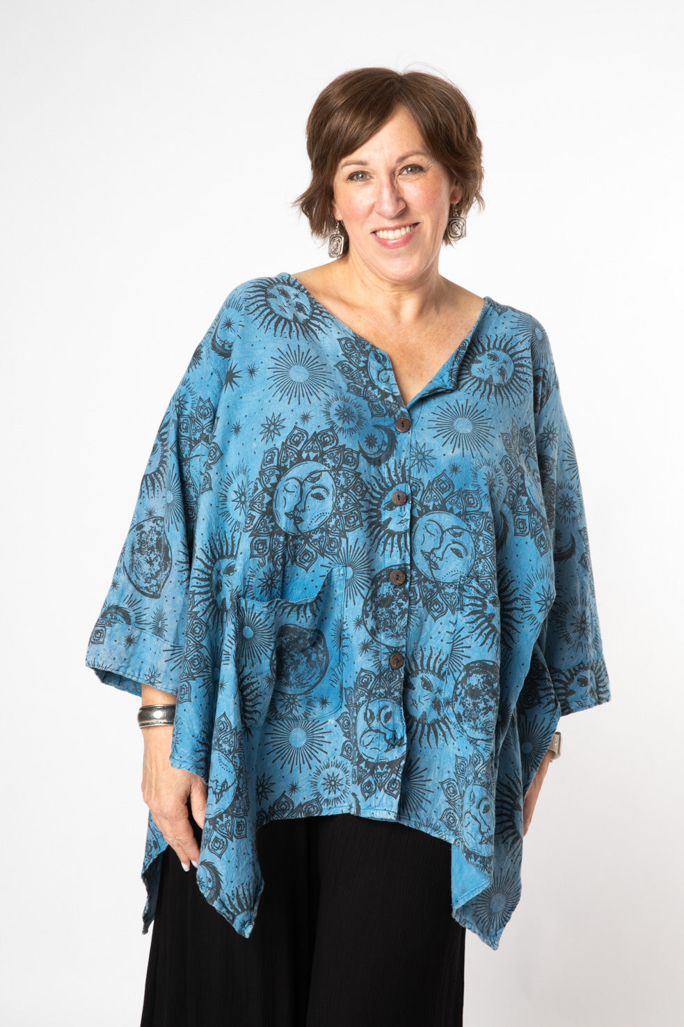 Celestial Button Up Shirt