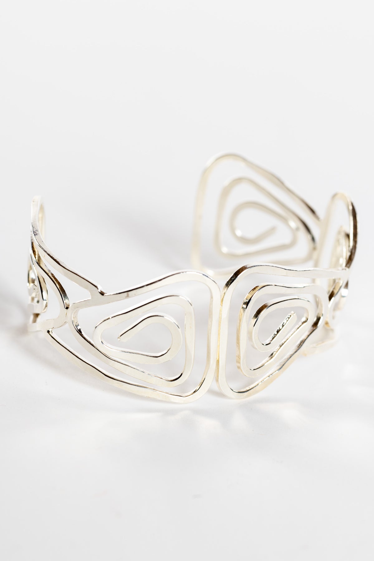Elemental Energy Alpaca Cuff Bracelet in Labyrinth