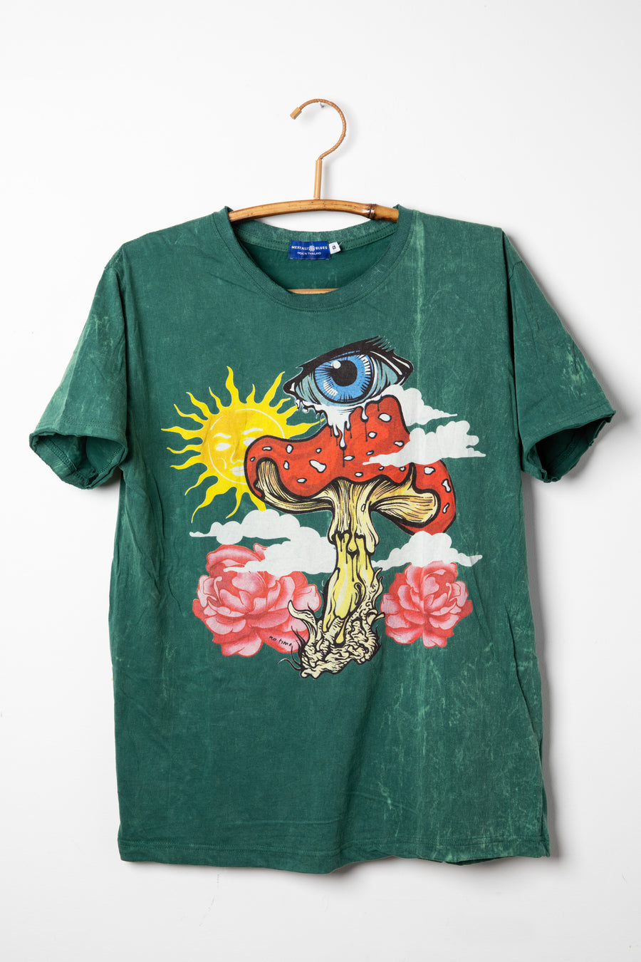 Green Visions graphic screen printed t-shirt
