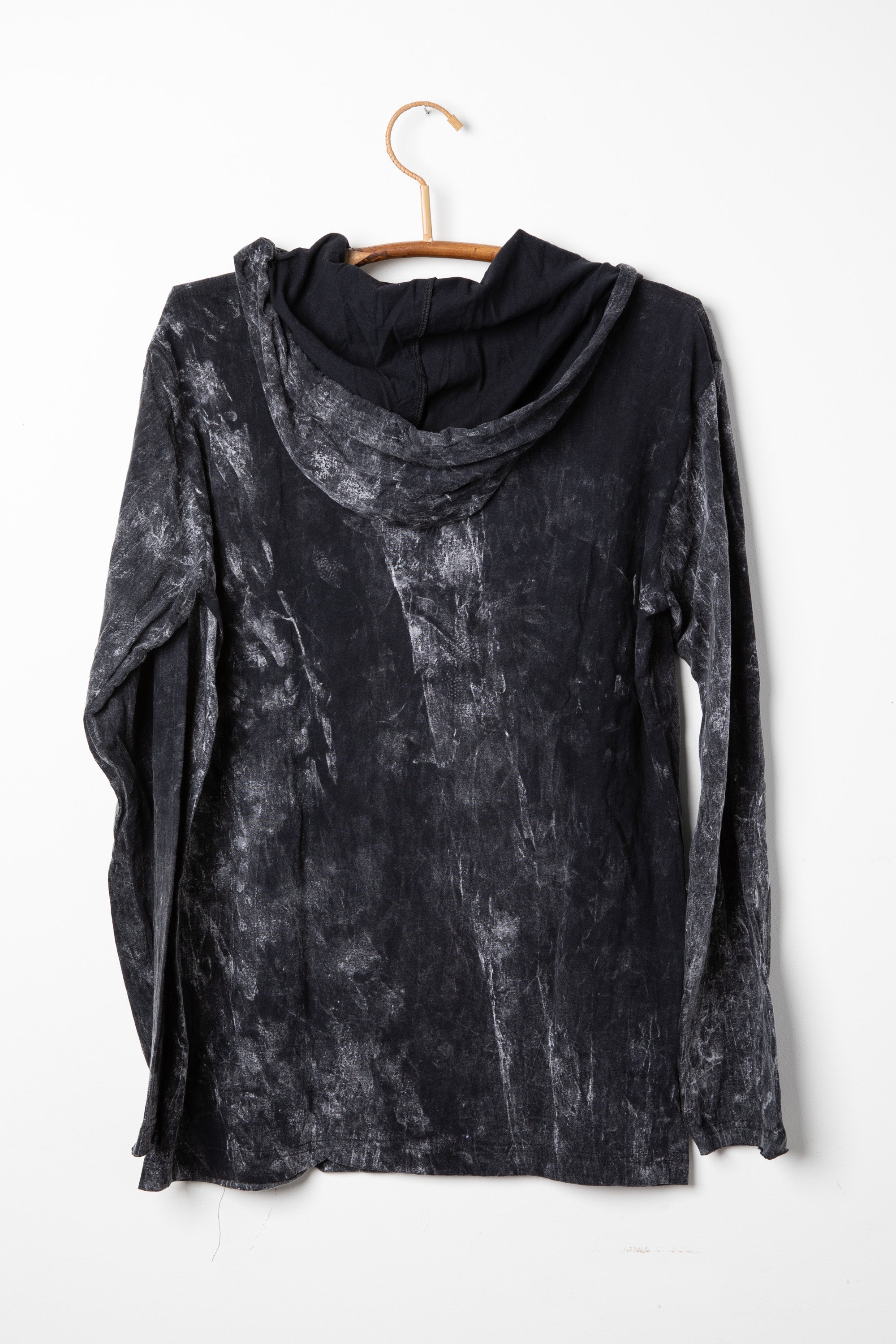 Black branded Mexicali Blues lightweight hoodie