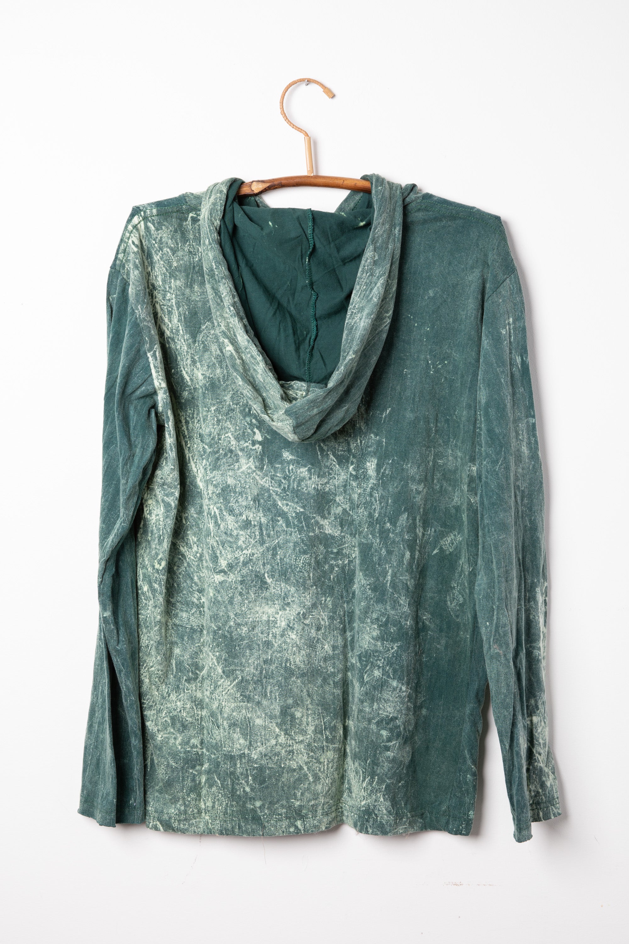 Green branded Mexicali Blues lightweight hoodie