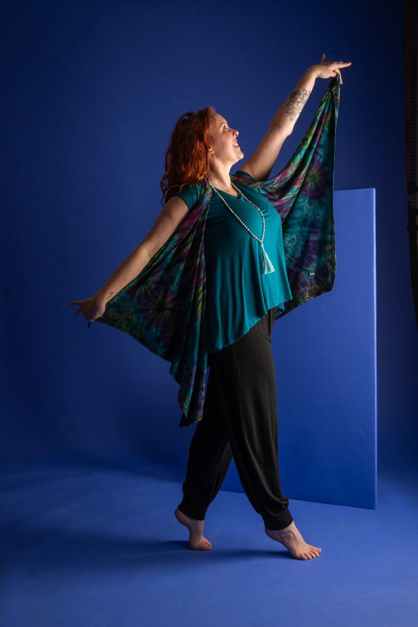 Sabai Tie Dye Wrap Vest | Women's Tie Dye Vest · Mexicali Blues