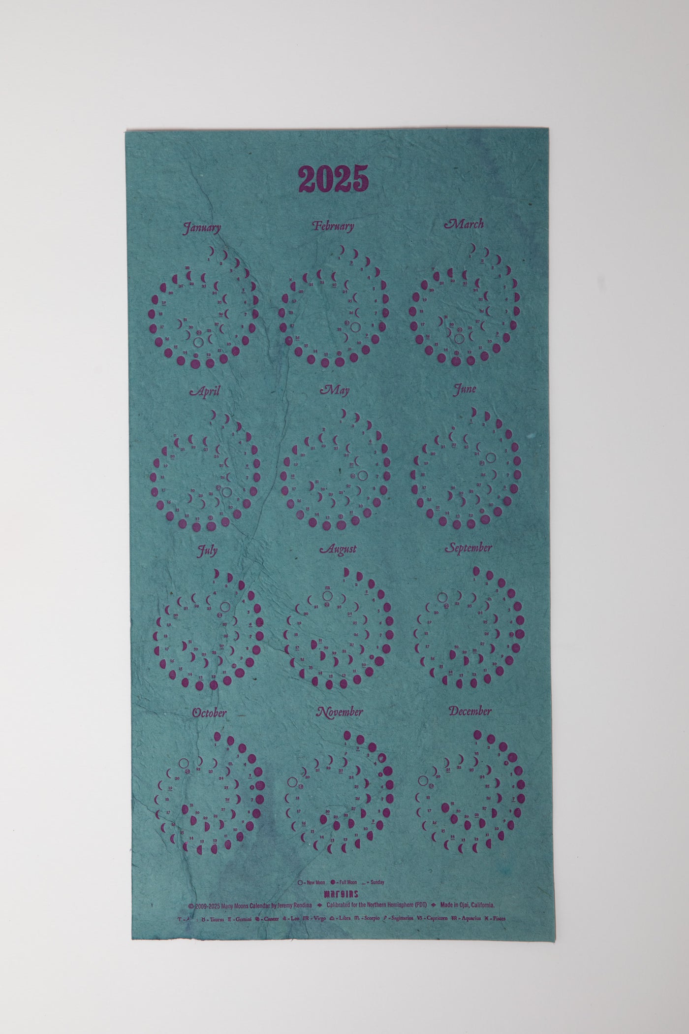 2025 Plantable Wildflower Moon Phase Calendar · Mexicali Blues 2025-plantable-wildflower-moon-phase-calendar-mexicali-blues