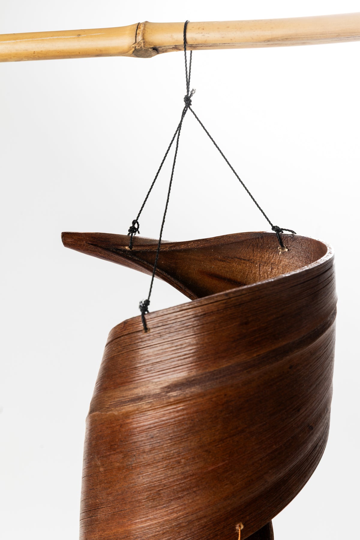 Dried Palm Leaf Wind Chimes