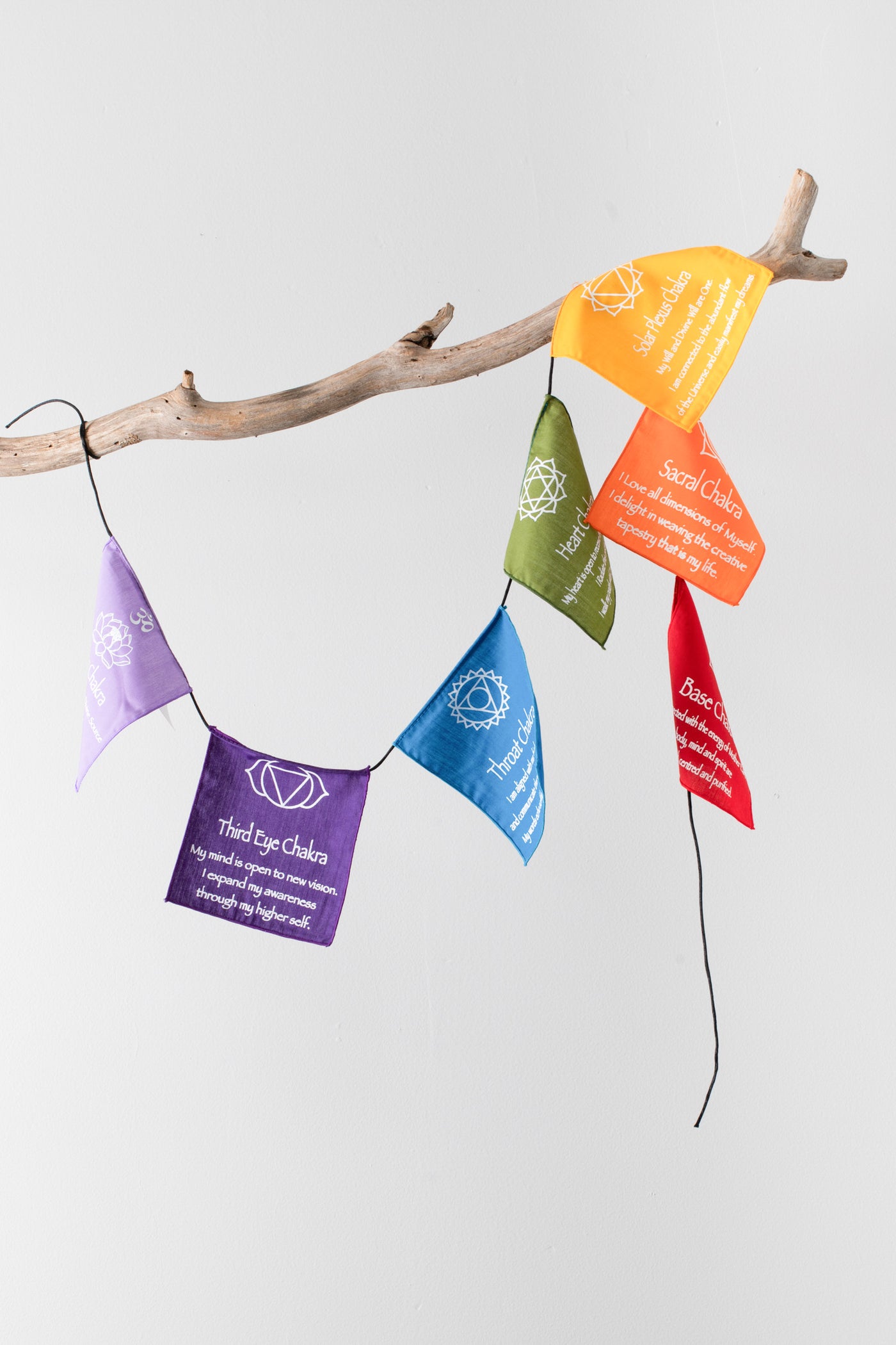 Chakra Prayer Flags Yoga, Meditation, Home Decor