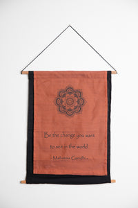 Positive Affirmation Flag in Blue
