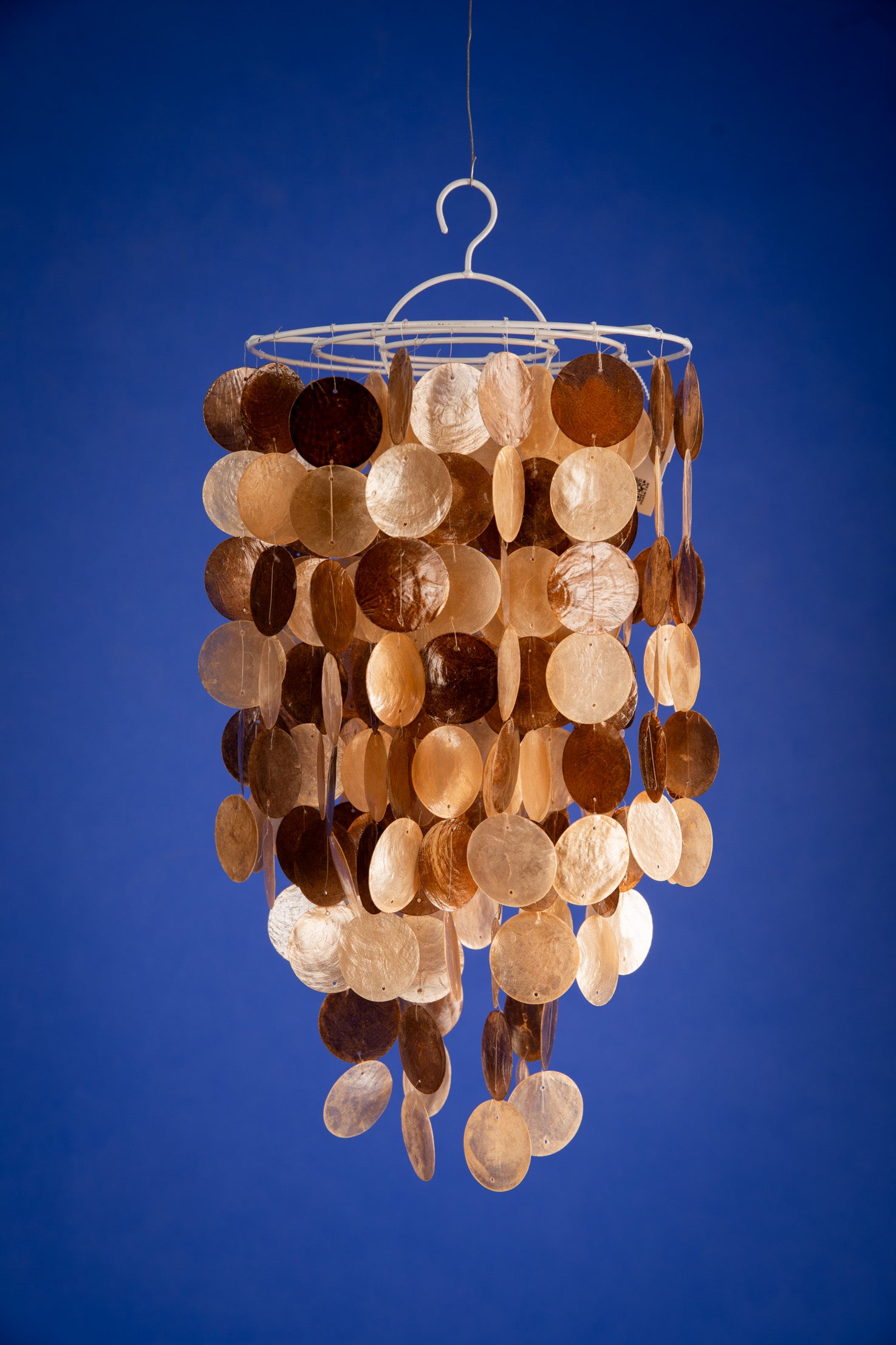 Capiz Shell Lamp | Coastal Decor Chandelier · Mexicali Blues