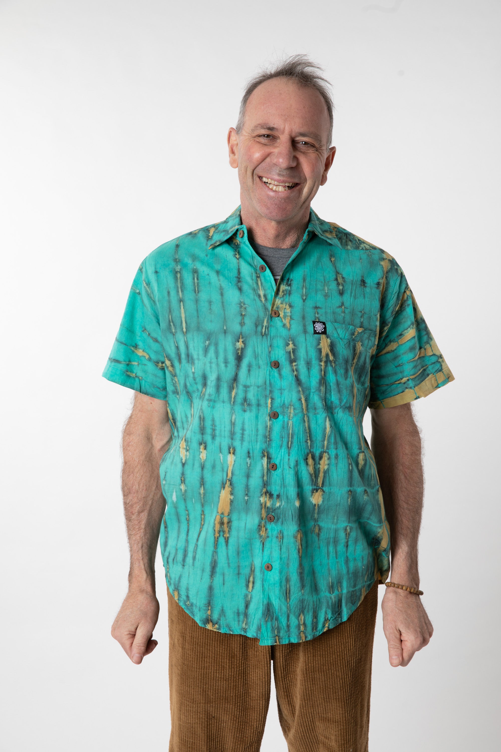 Shibori Tie Dye Button Up | Mens Button Up Shirt · Mexicali Blues