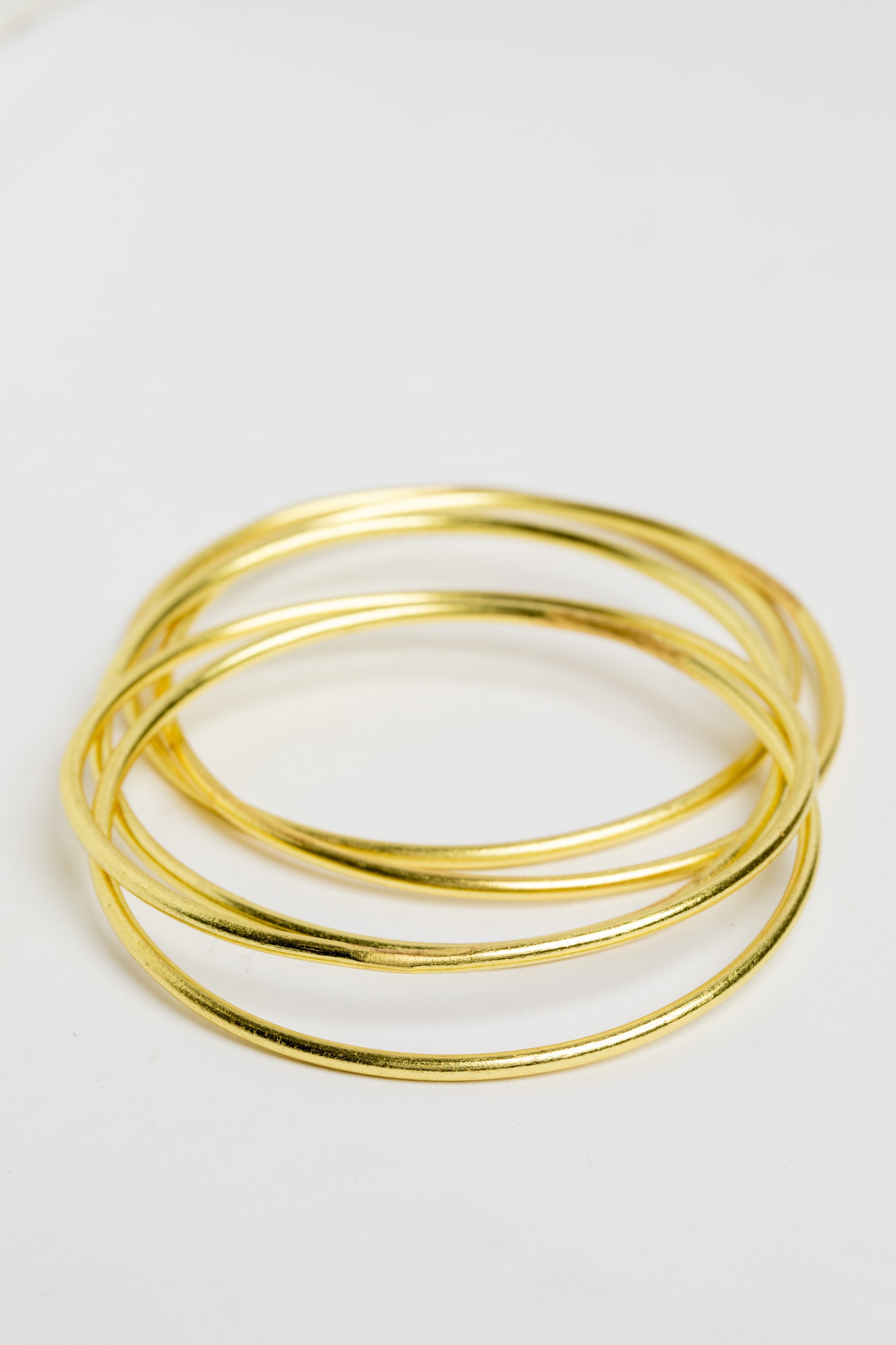 Bajji Bangle Bracelet Set | Stackable Metal Bangles · Mexicali Blues
